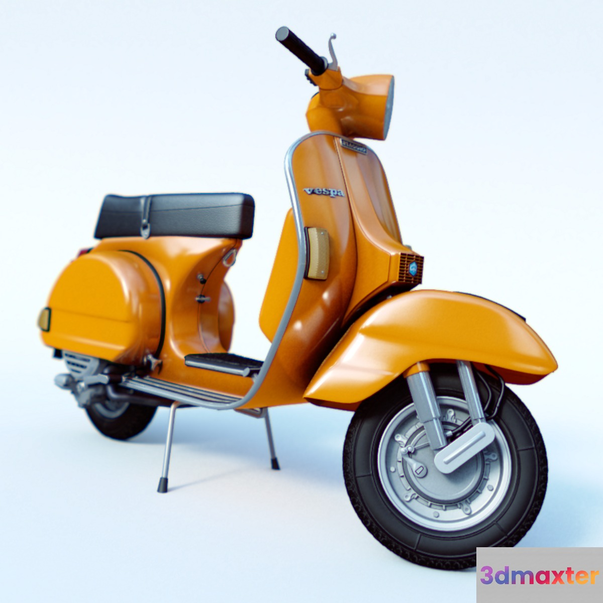 Vespa P200E 3D Max