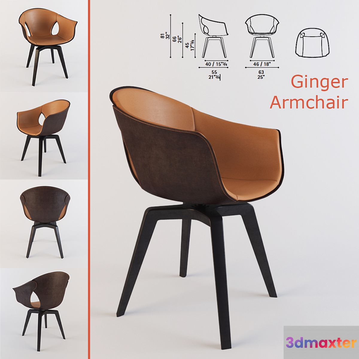 Armchair Ginger Poltrona Frau - No.2