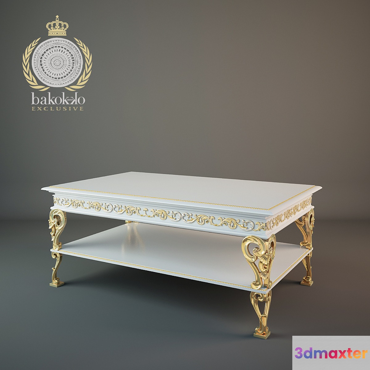 Tavolino small table Bakokko 3D Max