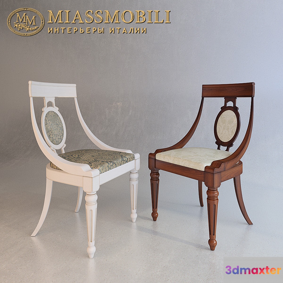 Floriana chairs from Miassmobili 3D Max