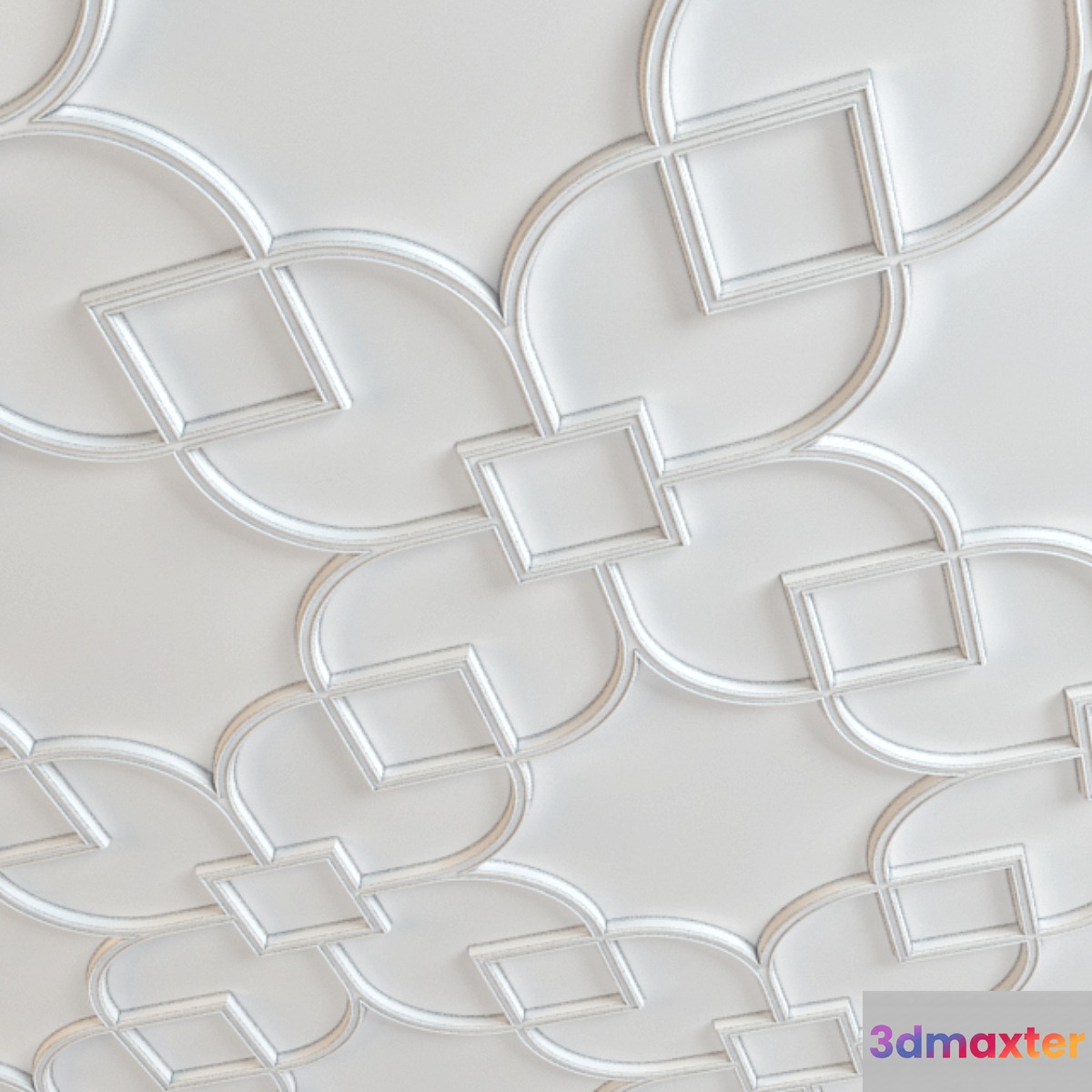 Ceiling pattern molding 3D Max