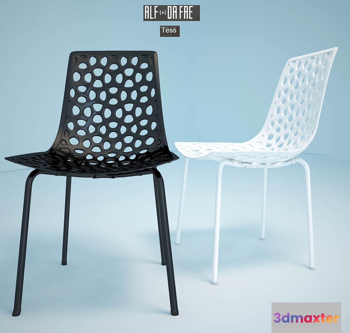 TESS chair of ALF DA FRE 3D Max