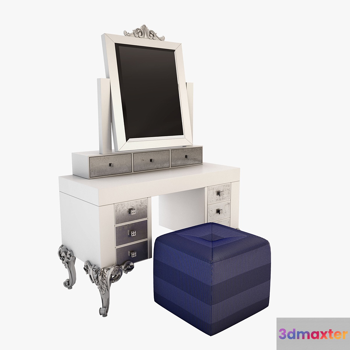 Dressing table and Poof MODENESE