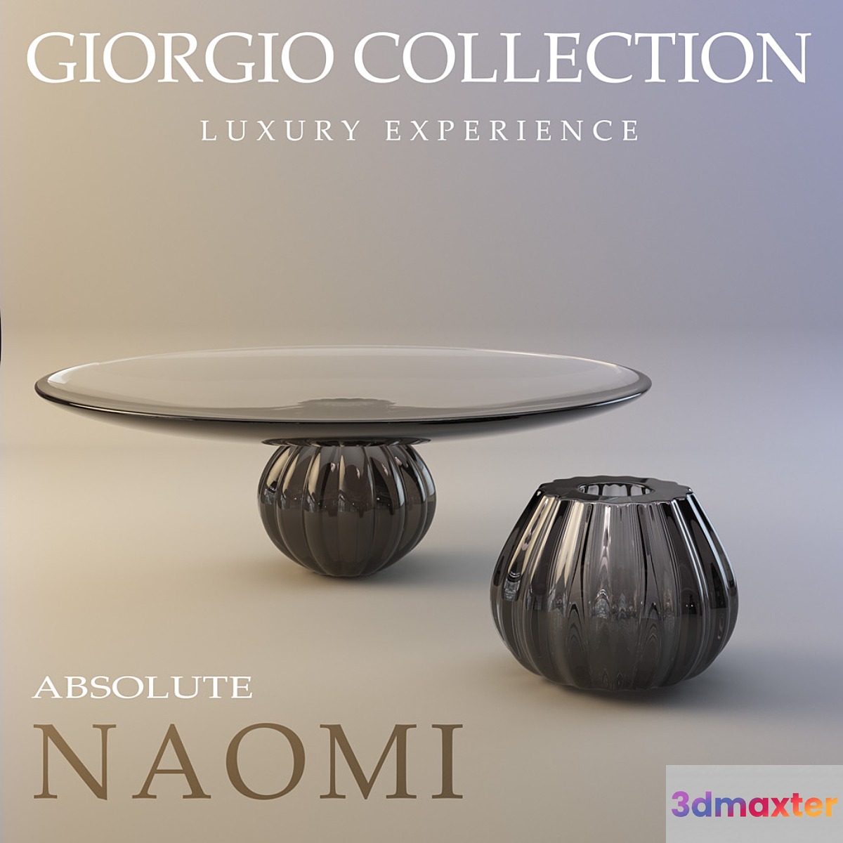 Vases GIORGIO COLLECTION - absolute 3D Max