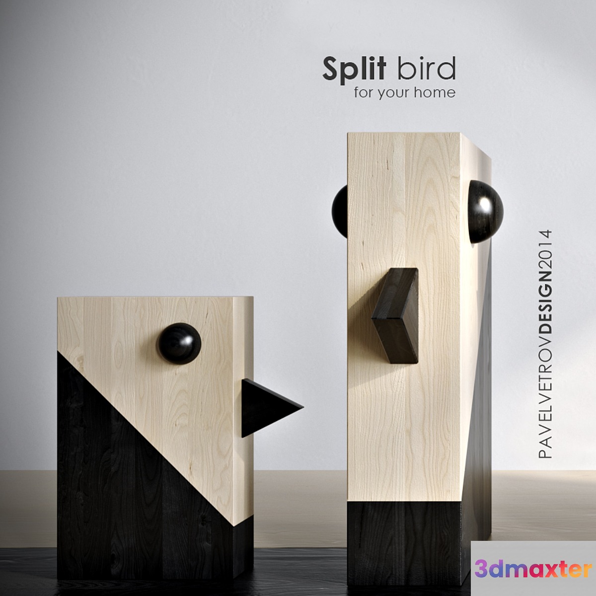 Split Bird 3D Max