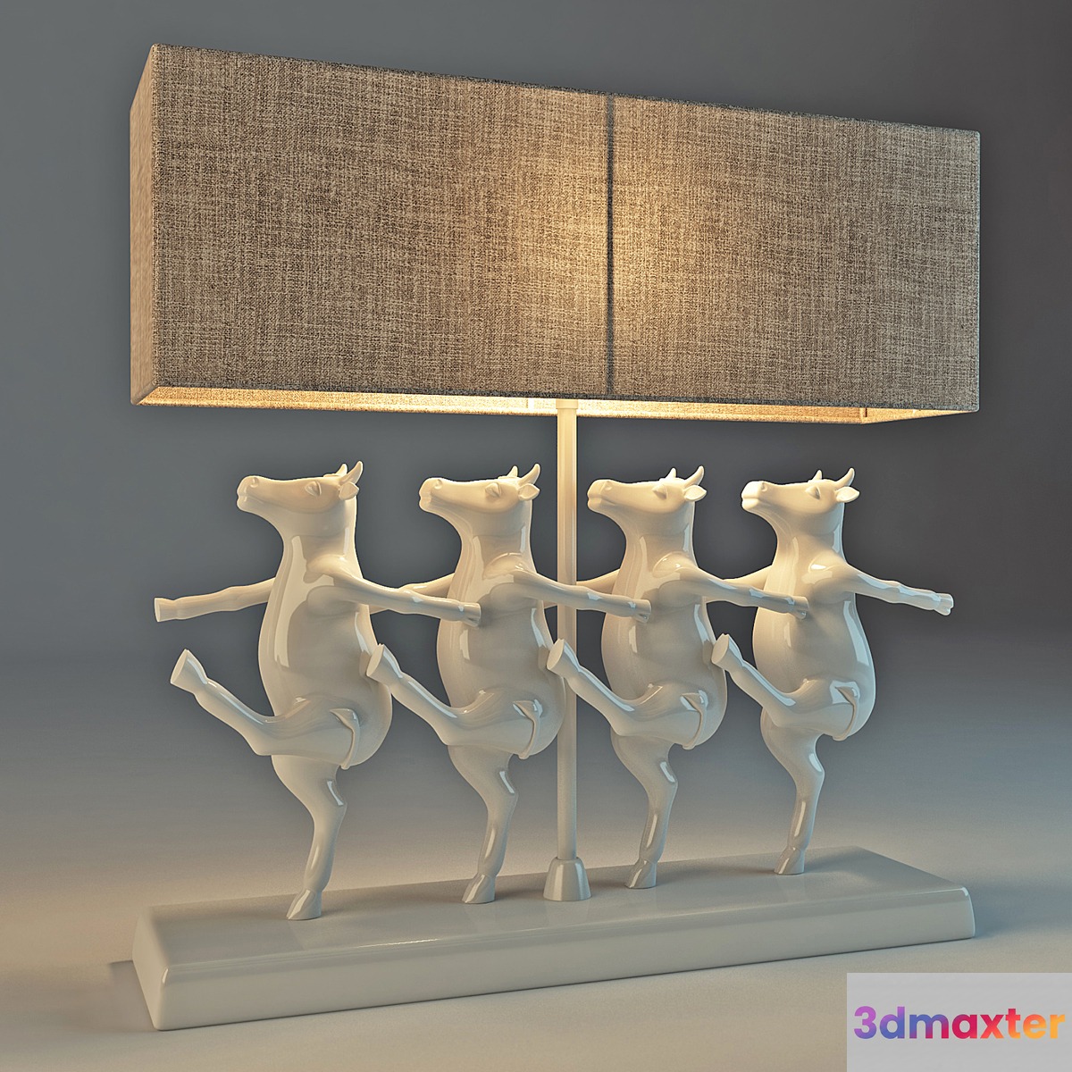 KARE Dancing Cows 3D Max