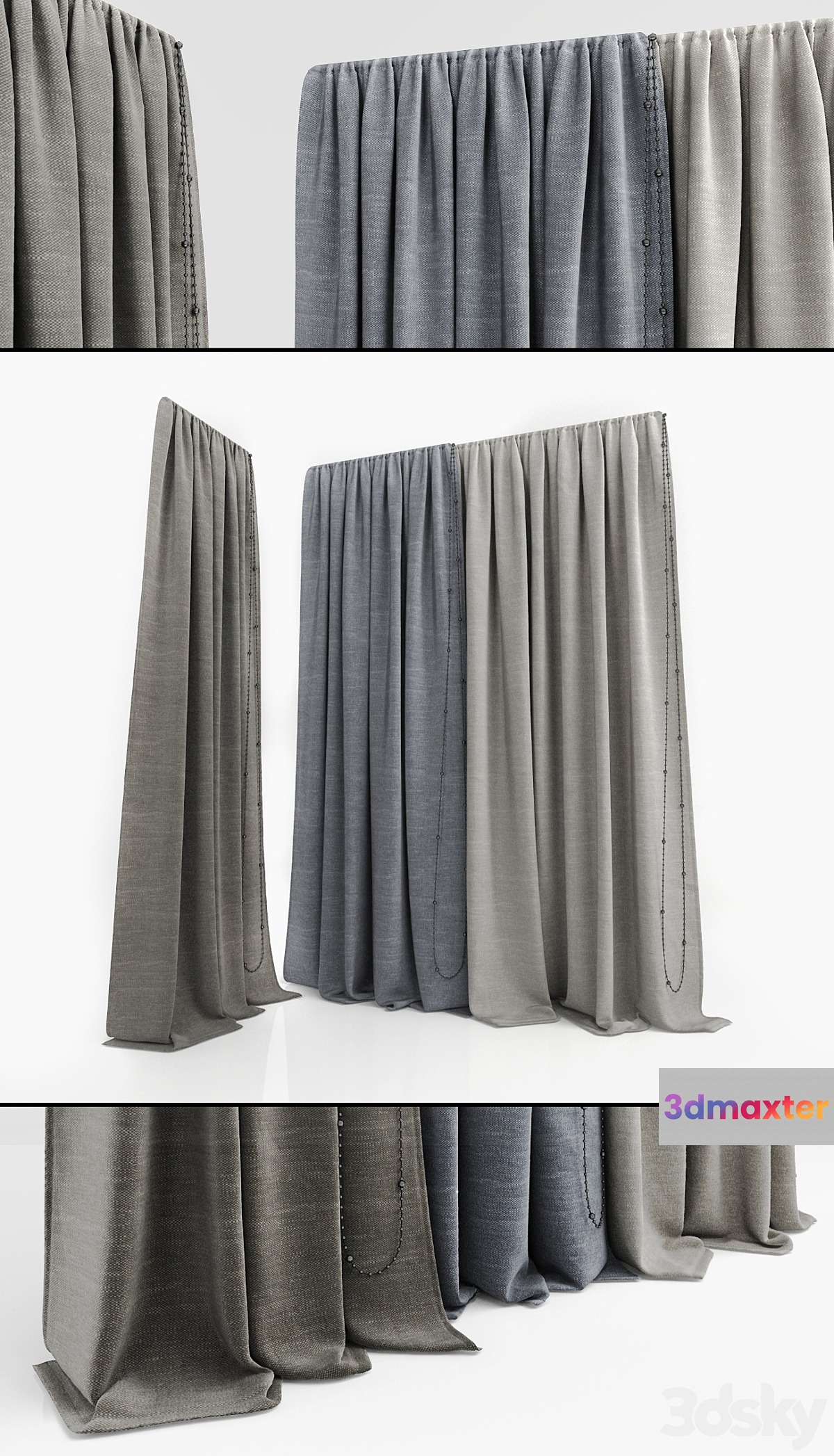 three curtains 3