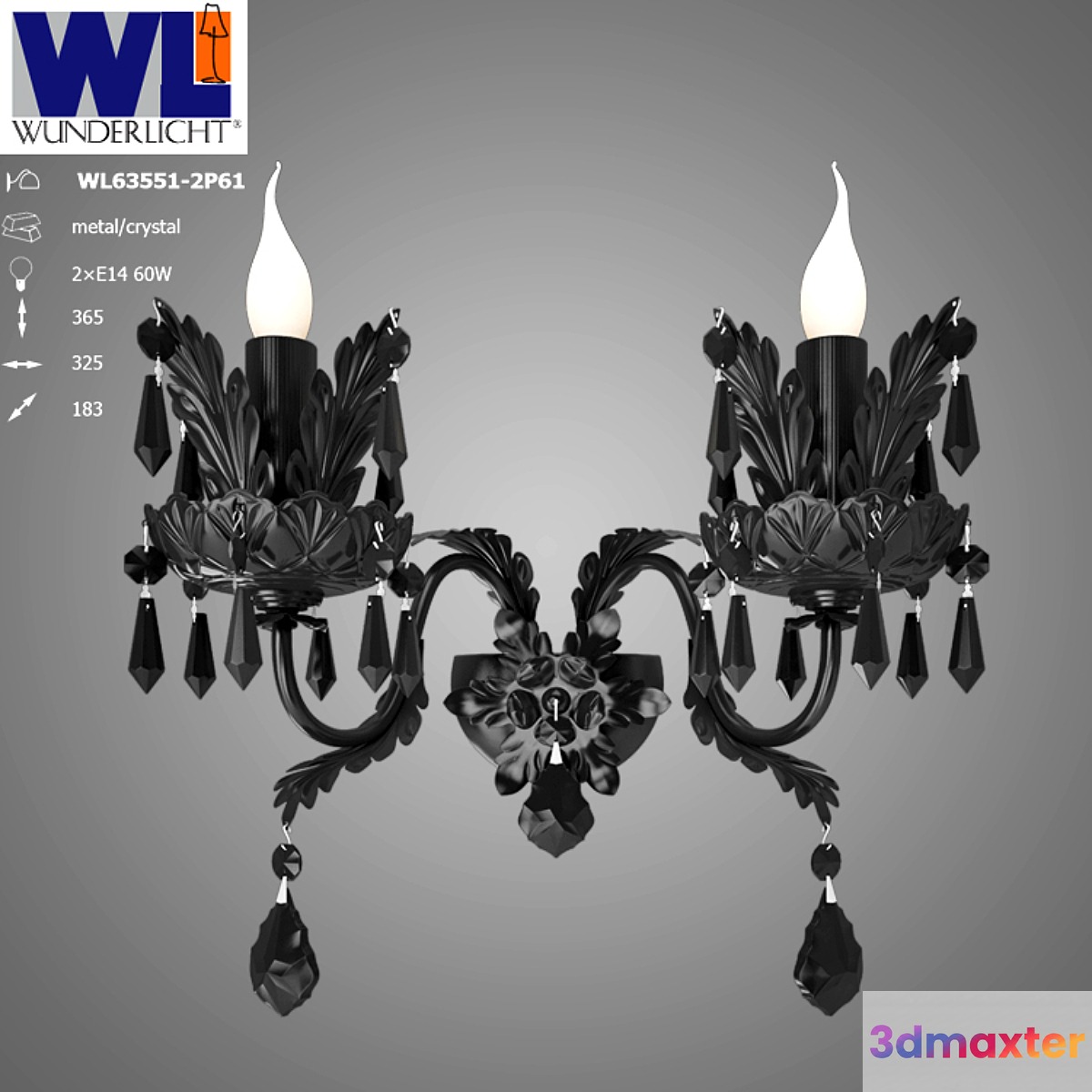 Bra Wunderlisht WL63551-2P61 3D Max