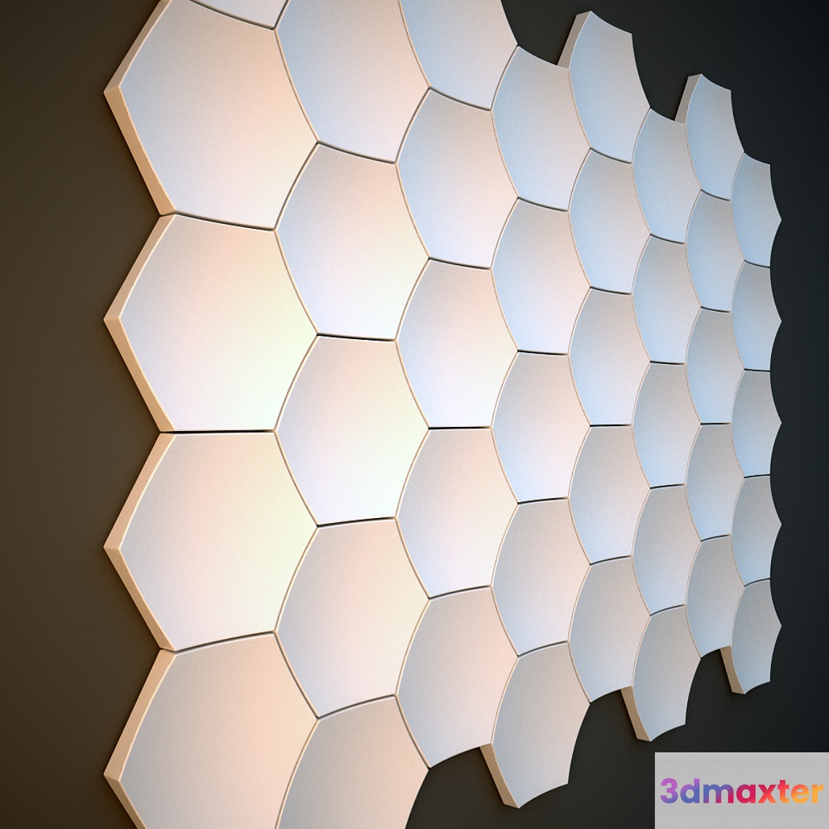 Gypsum 3D panel for walls - No.2