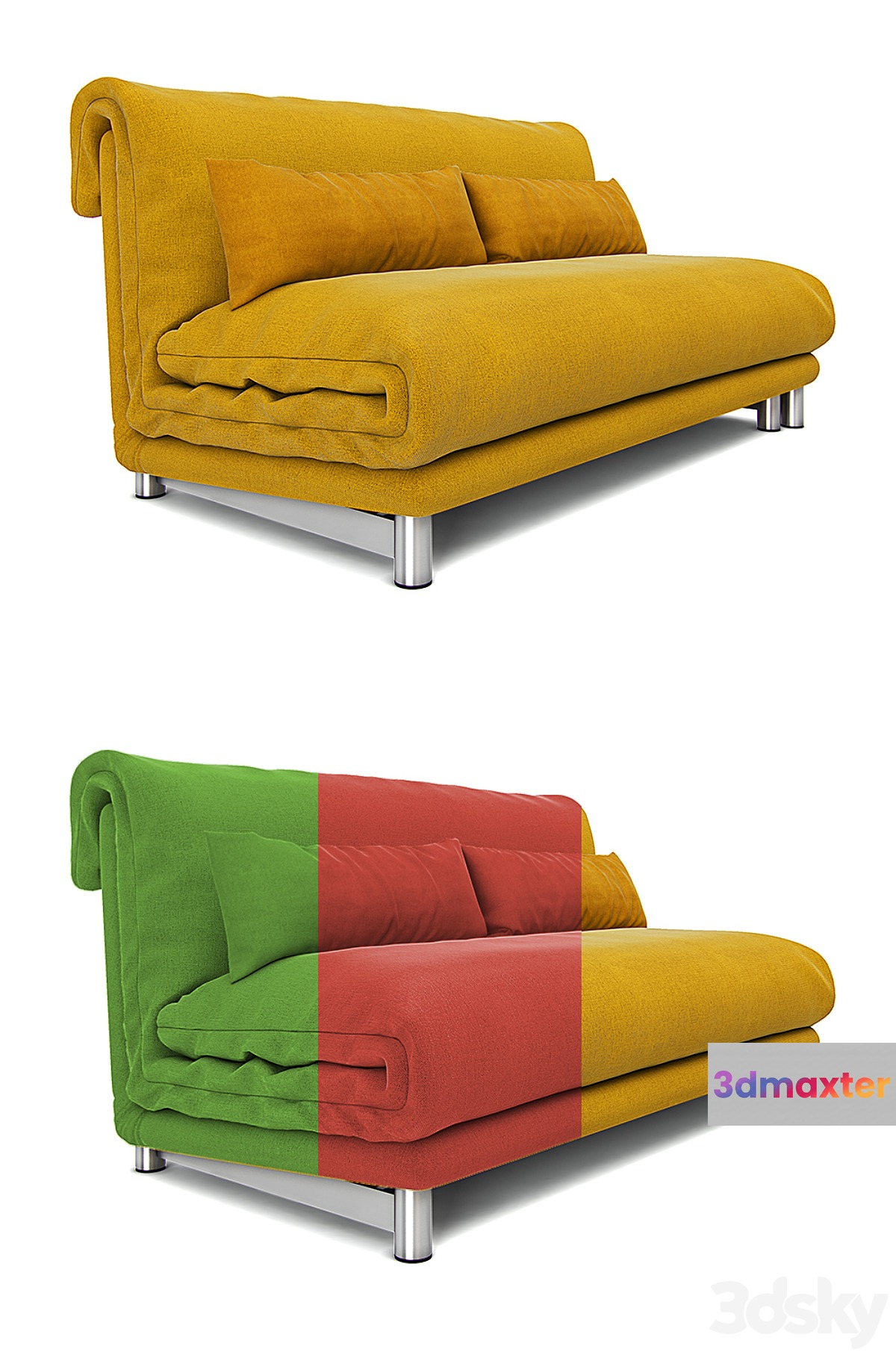 LIGNE ROSET_MULTY 166 A3200 3D Max