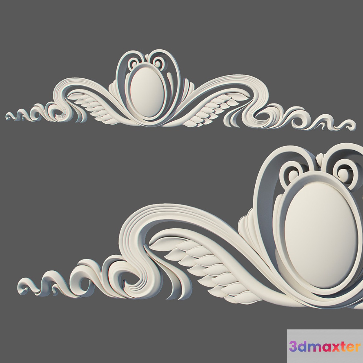 stucco facade 3D Max