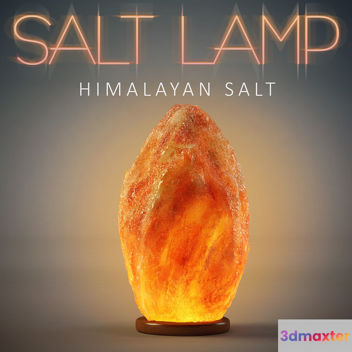 Saline (salt) lamp ROCK 3D Max