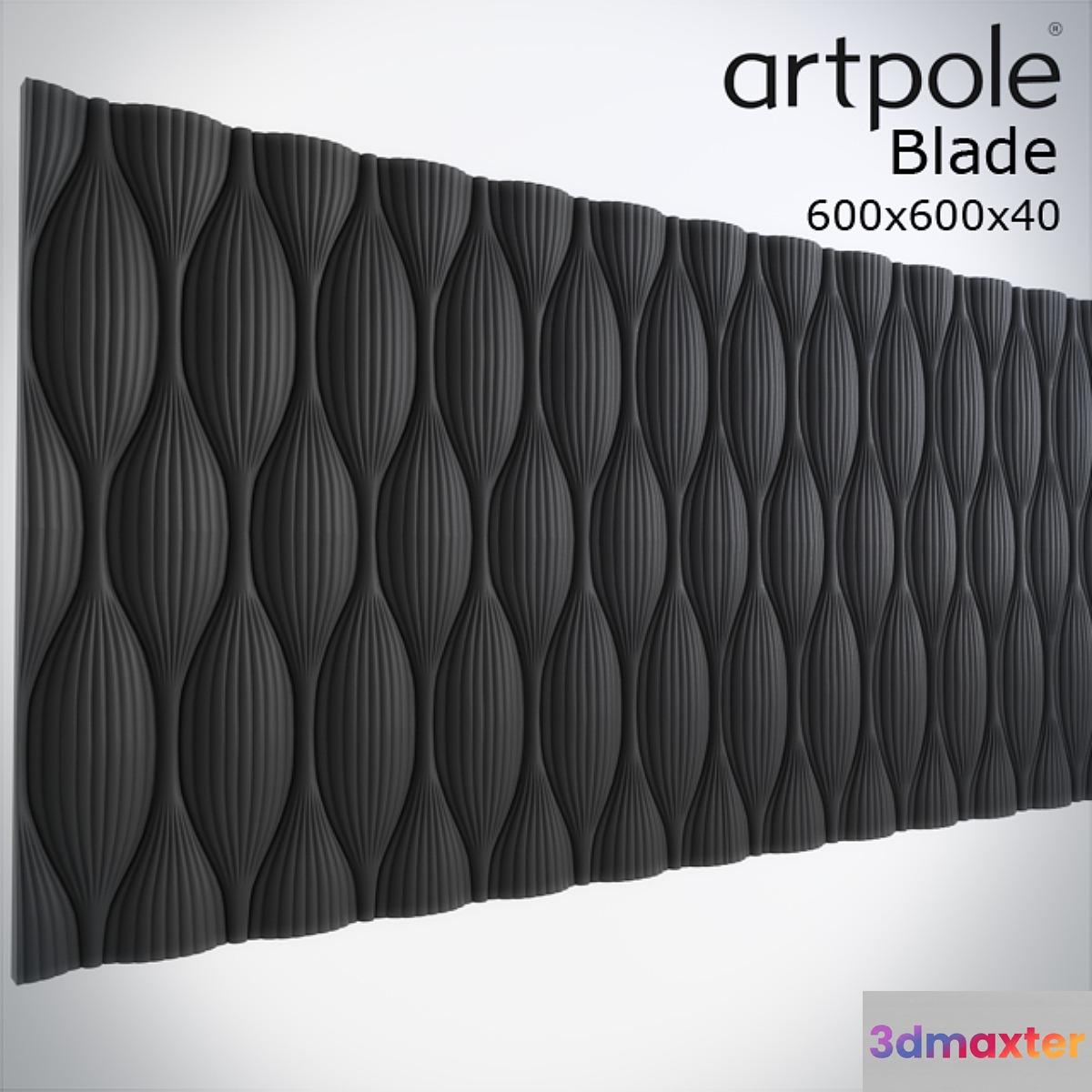3D wall panel Blade 3D Max