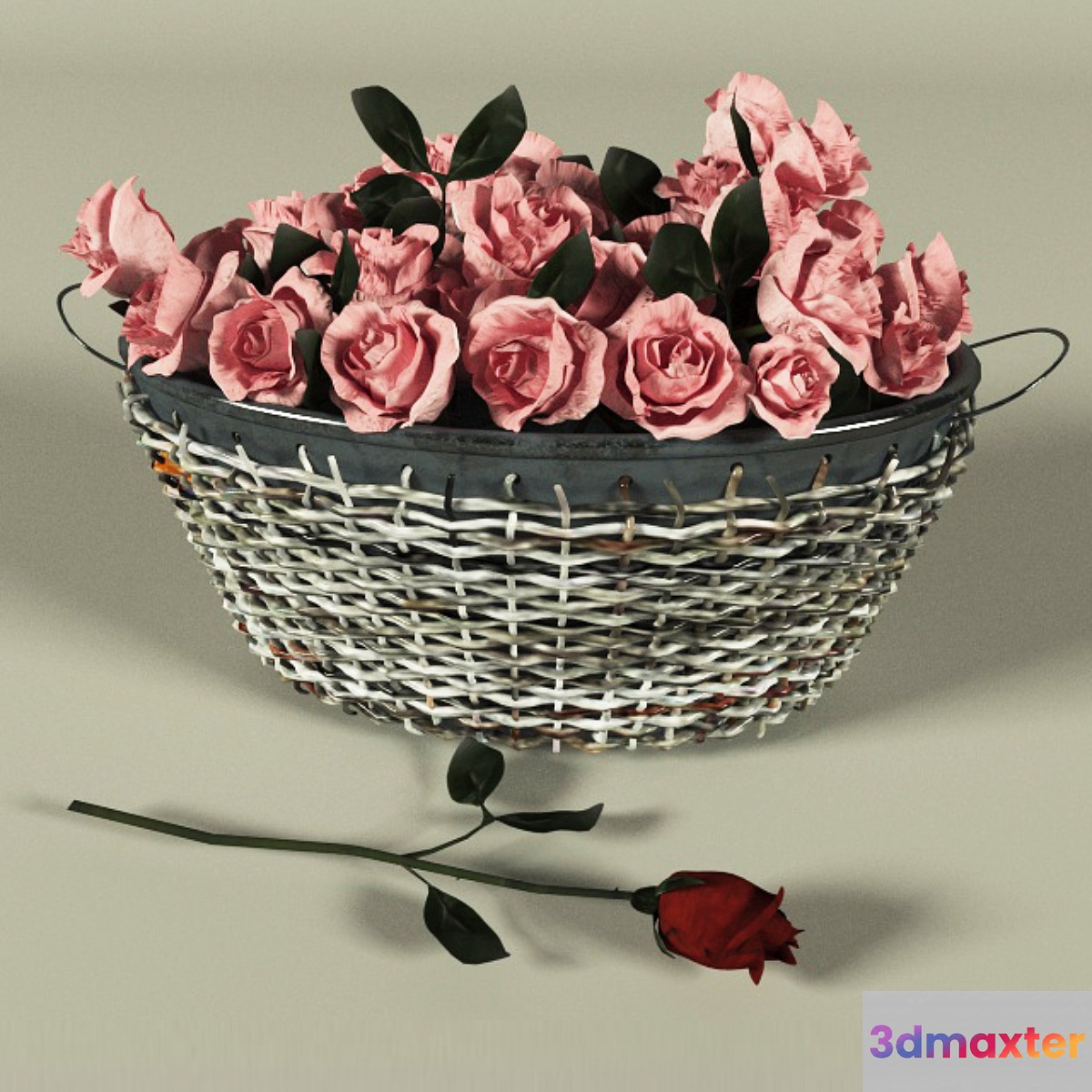 Basket of roses