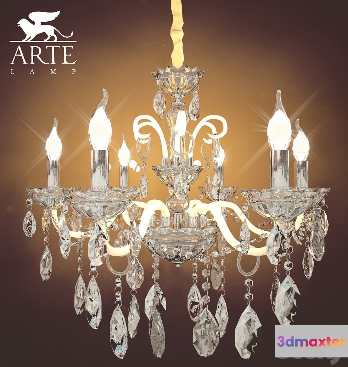 Chandelier Arte Lamp Tesoro A8202LM-6CC