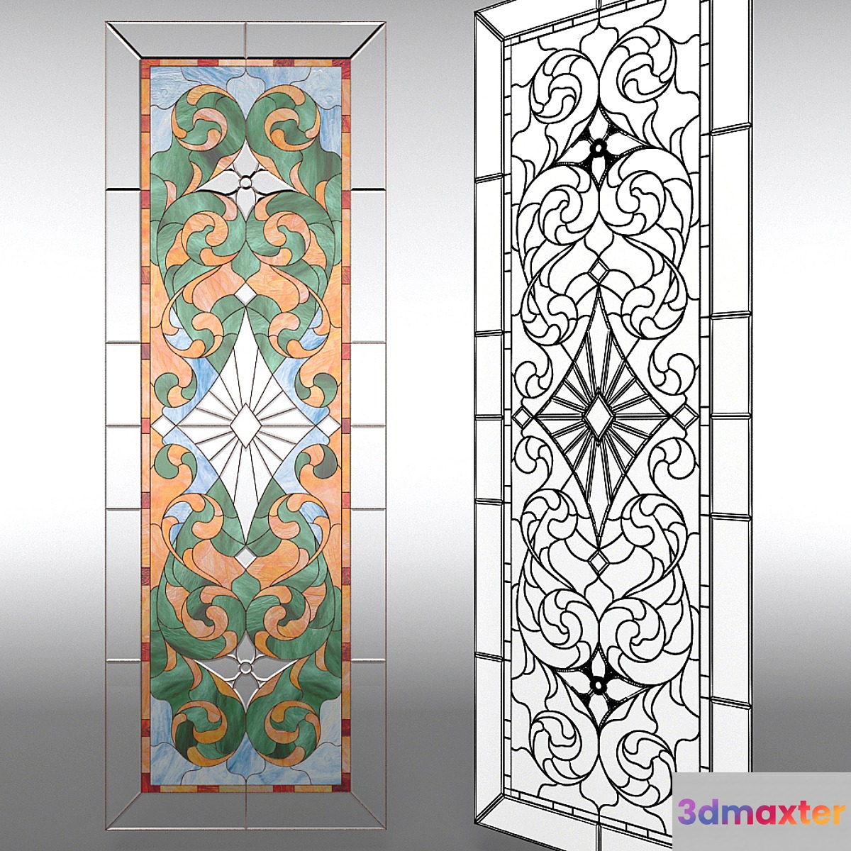 Stained-glass window - No.14