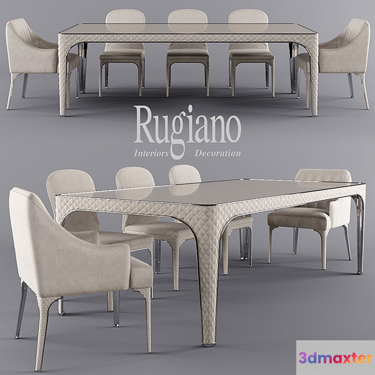 table rugiano Alexander chair rugiano Viviane chair rugiano Arianna