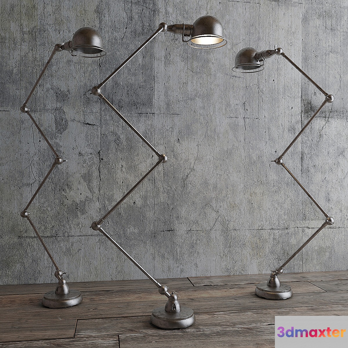 ATELIER SCISSOR TASK FLOOR LAMP - No.2