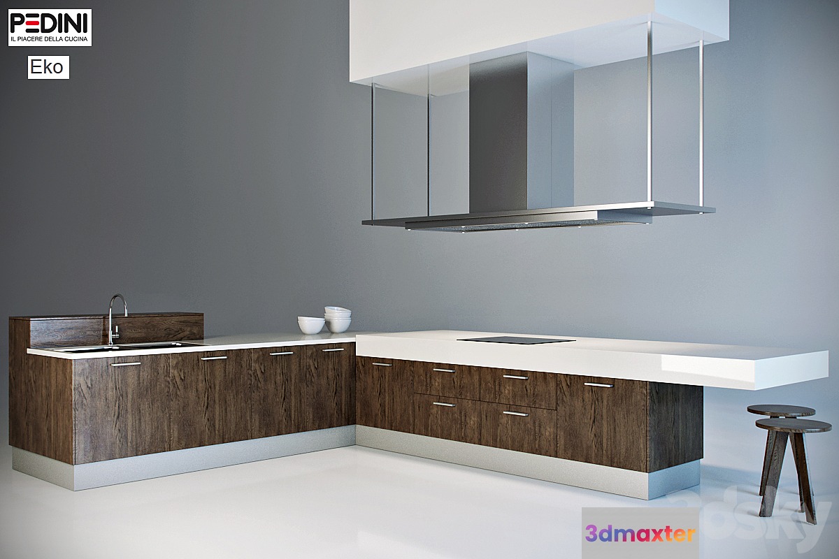 Kitchen Eko 3D Max