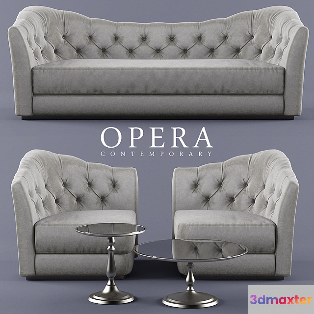 Sofas chairs tables opera BUTTERFLY