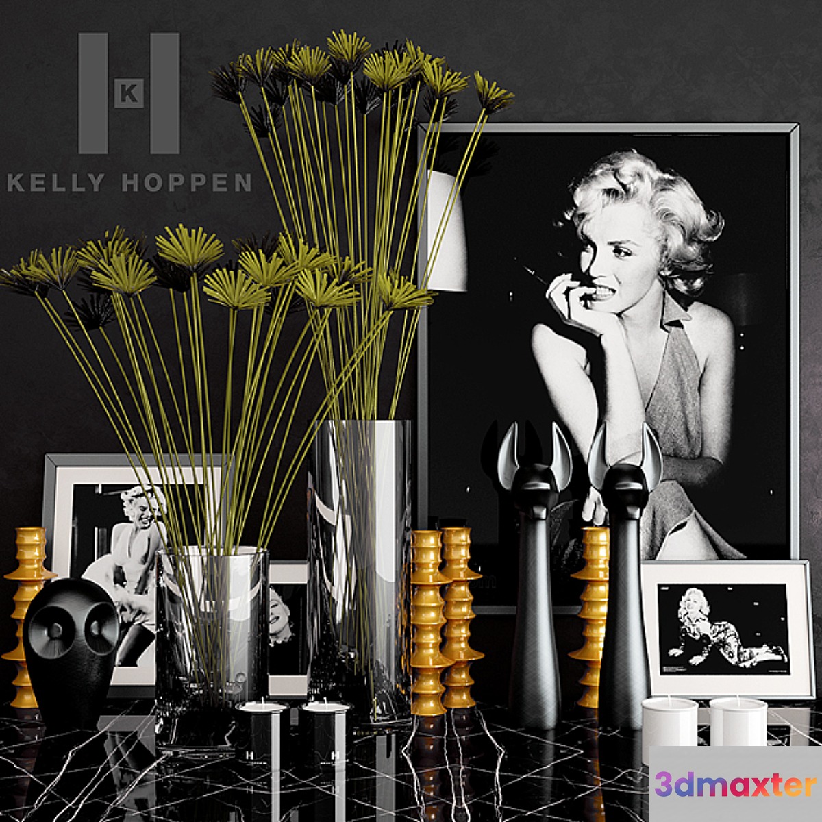 vases and plants kellyhoppen decor