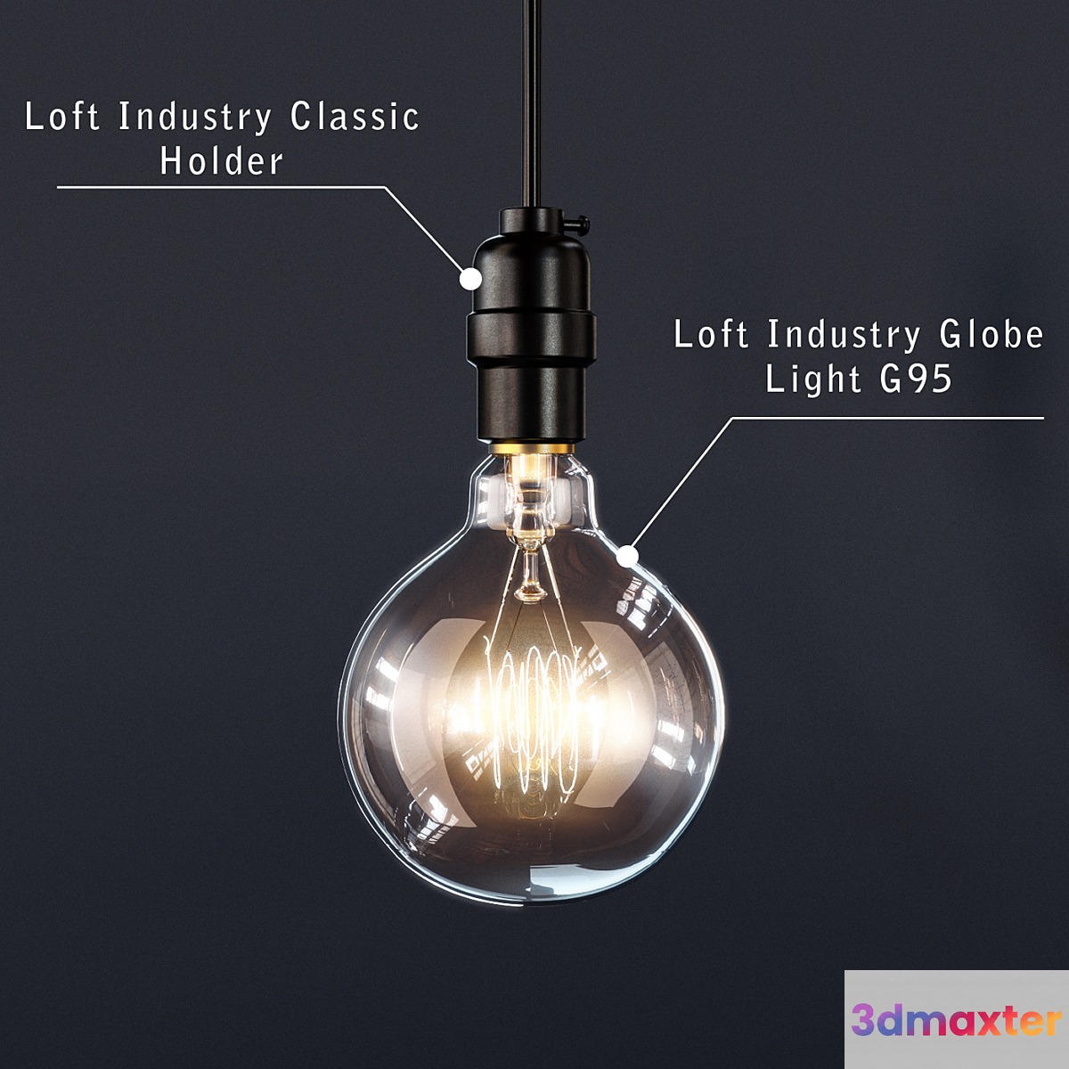 Retro lamp - Loft Industry