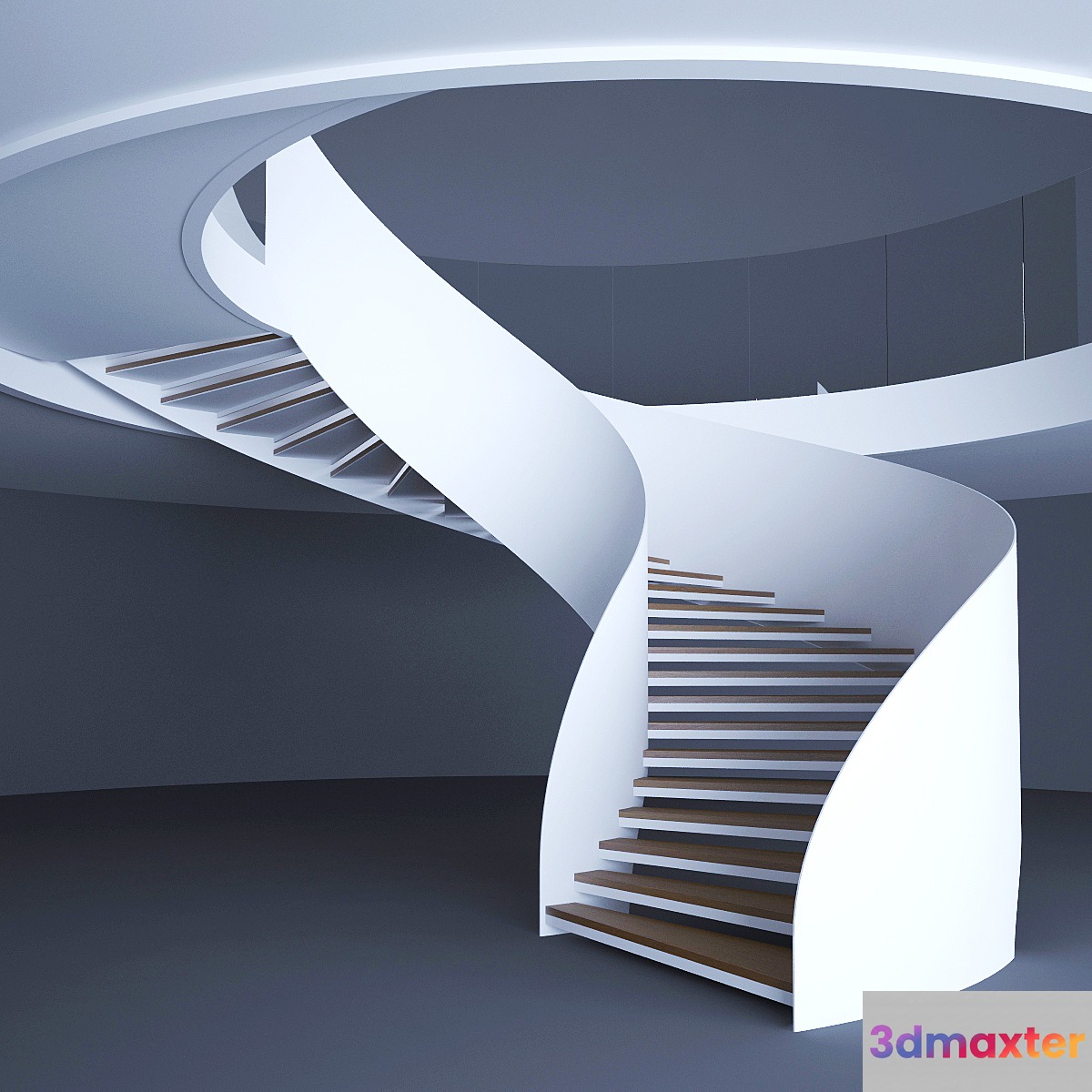 spiral staircase Actual Stairs