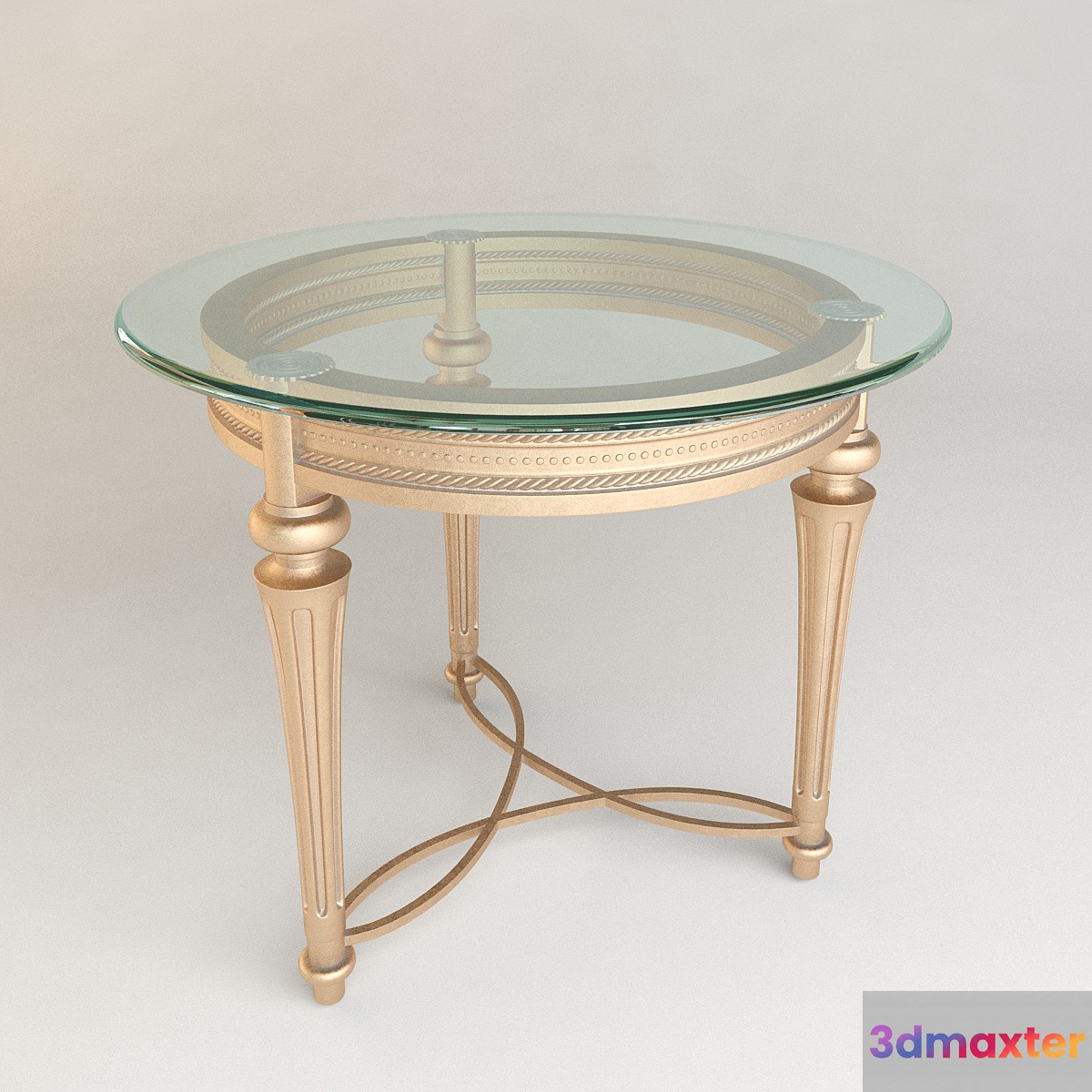 Coffee table Commander Galloway 37504 3D Max