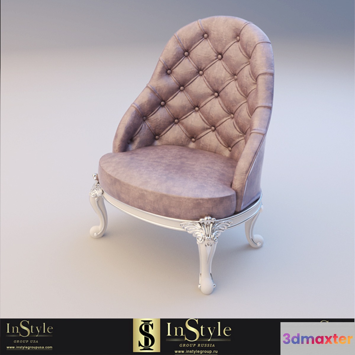 Armchair FABERGE 3D Max