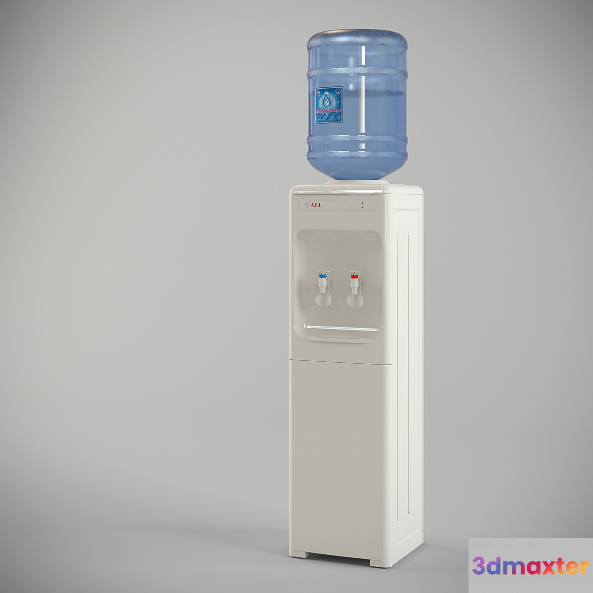 Water cooler AEL YLR 2-5-X (16L) 3D Max