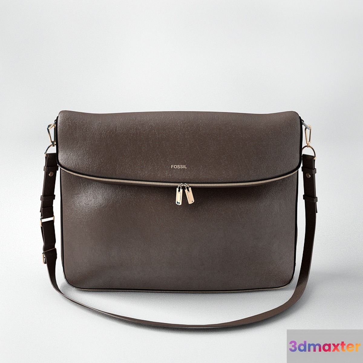 Bag Fossil Preston Brown 3D Max