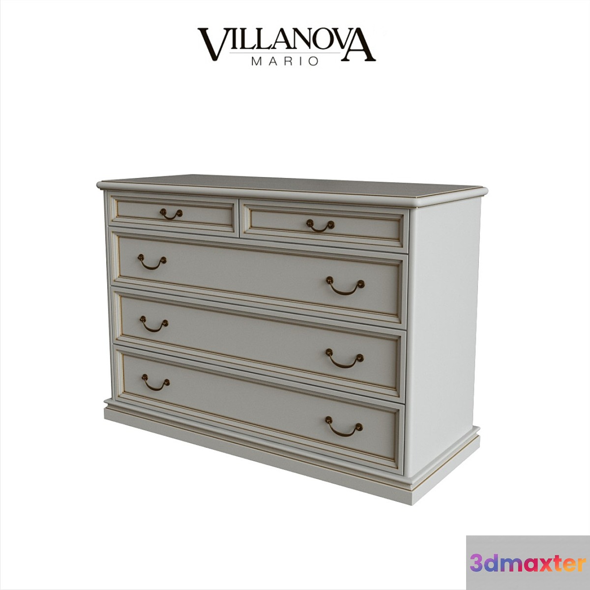 dresser Mario Villanova 3D Max