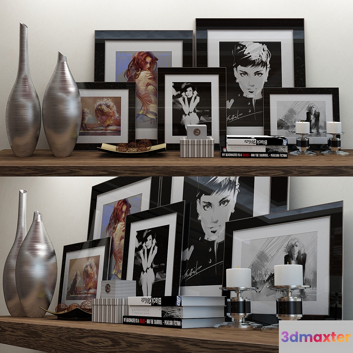 decorative set 2 - No.3 3D Max