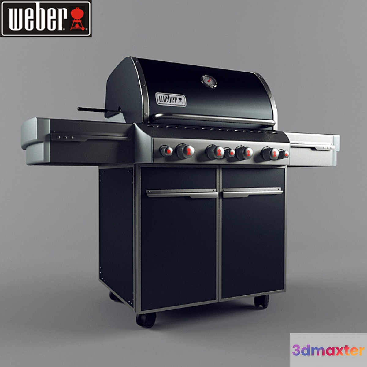grills WEBER - No.2 3D Max