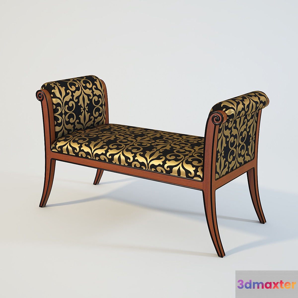 Bench ROBERTO VENTURA CHERRY 3D Max