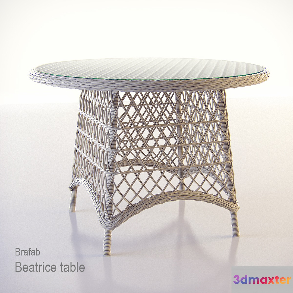 Beatrice table Brafab 3D Max