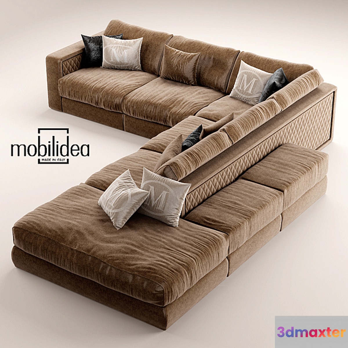 sofa mobilidea THOMAS Design Samuele Mazza 3D Max