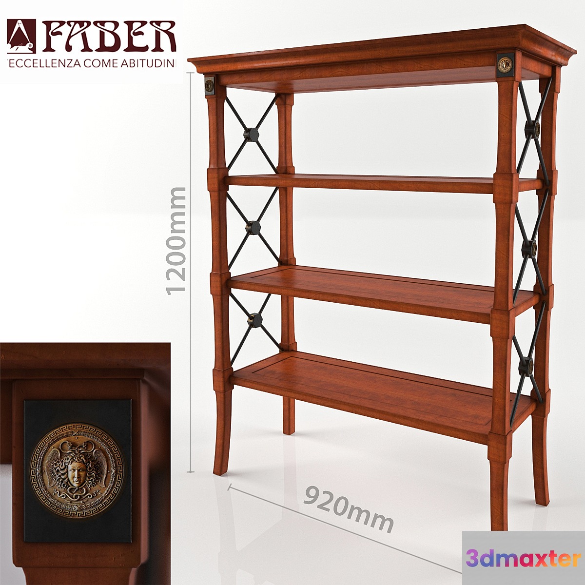 Classic shelving Ludovica