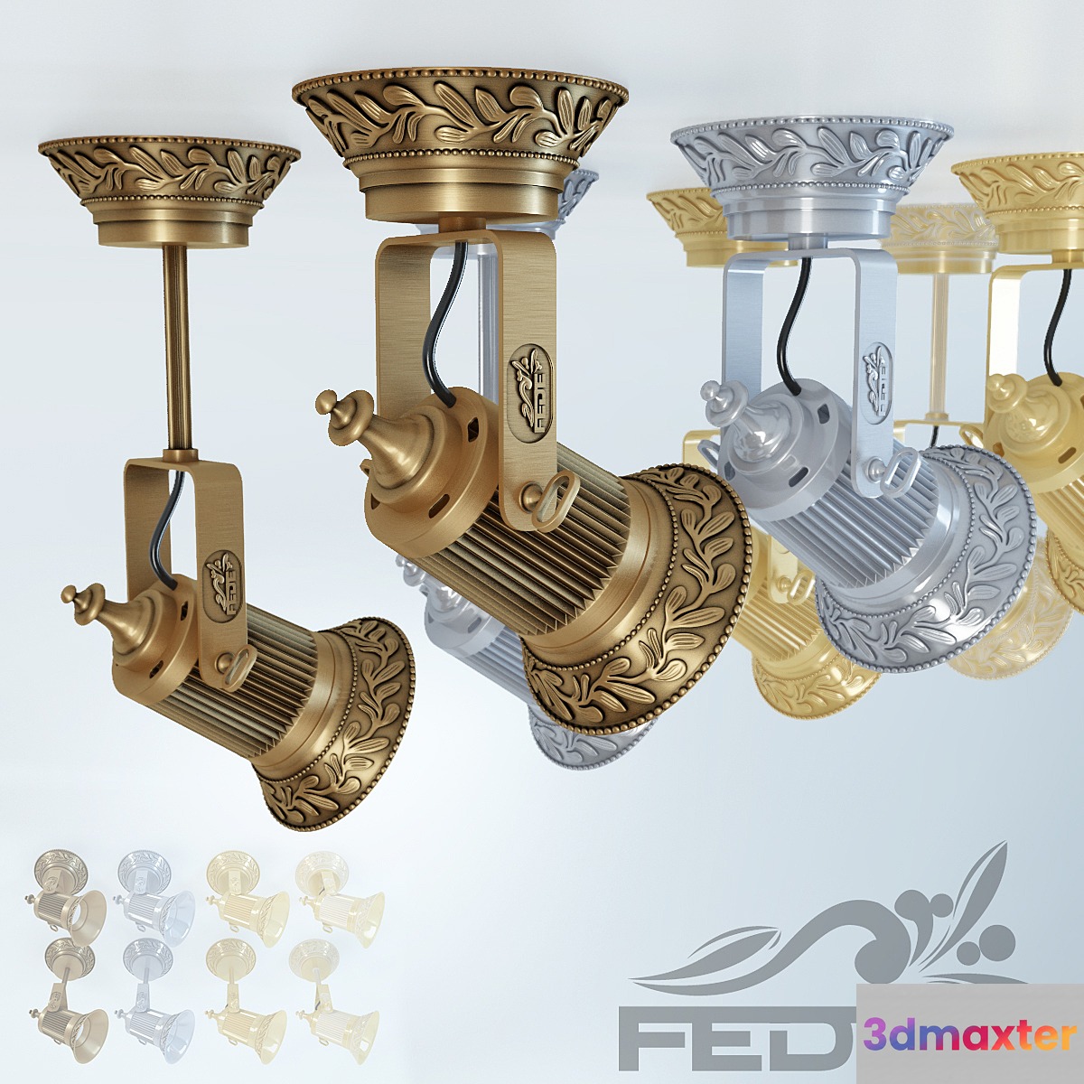 Fede _ Vienna Par 30 Led 3D Max