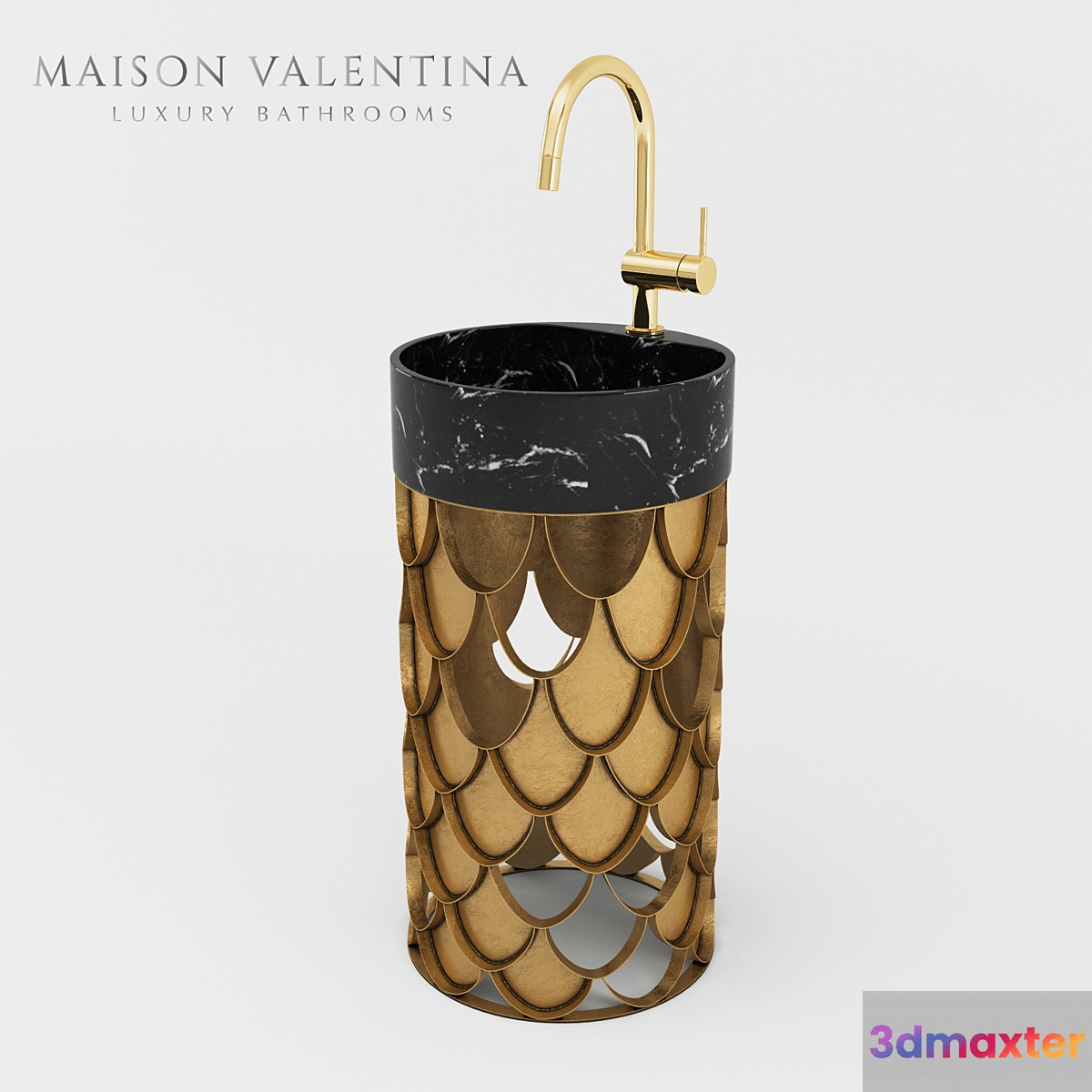 Maison Valentina Koi Freestand 3D Max