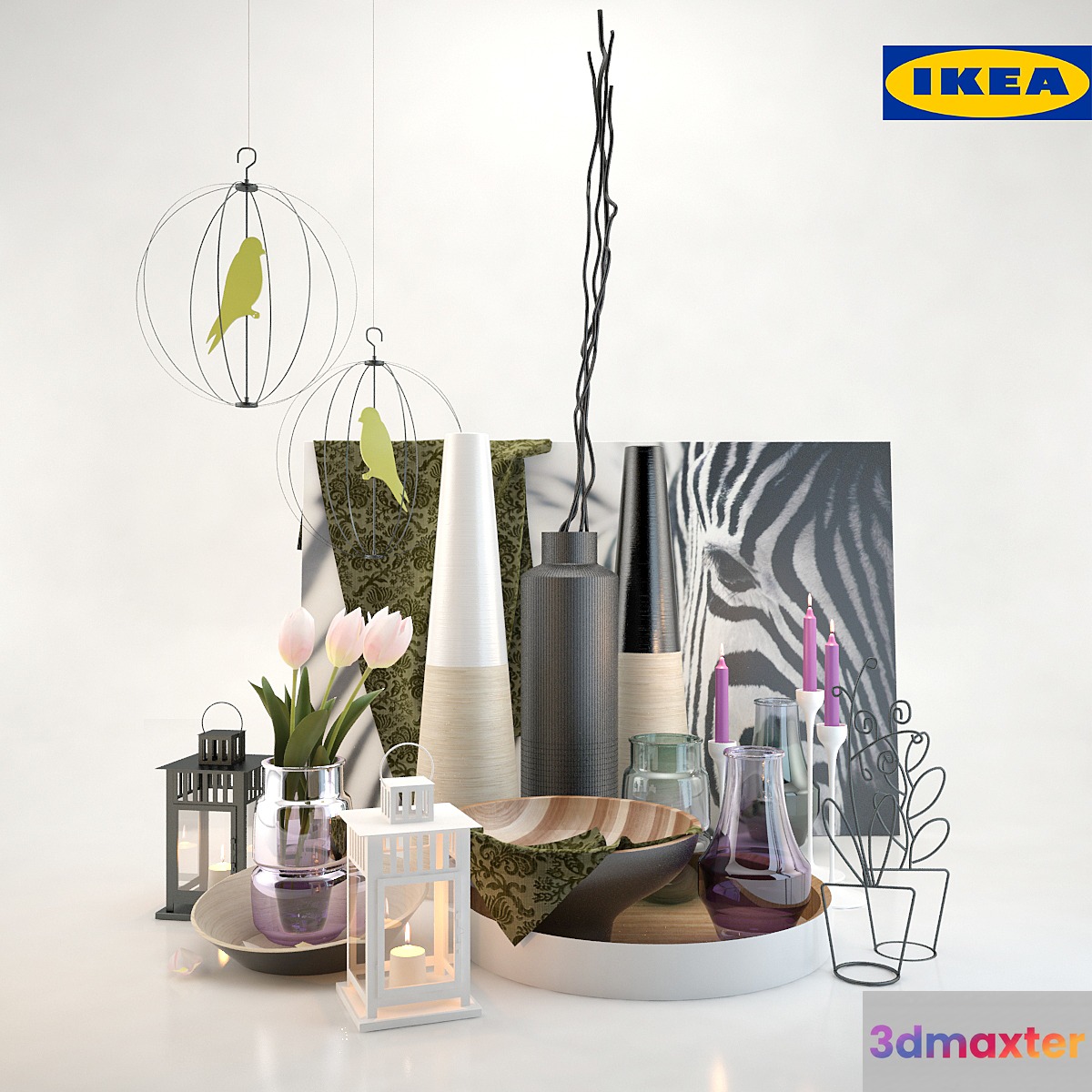 IKEA DECOR 3D Max