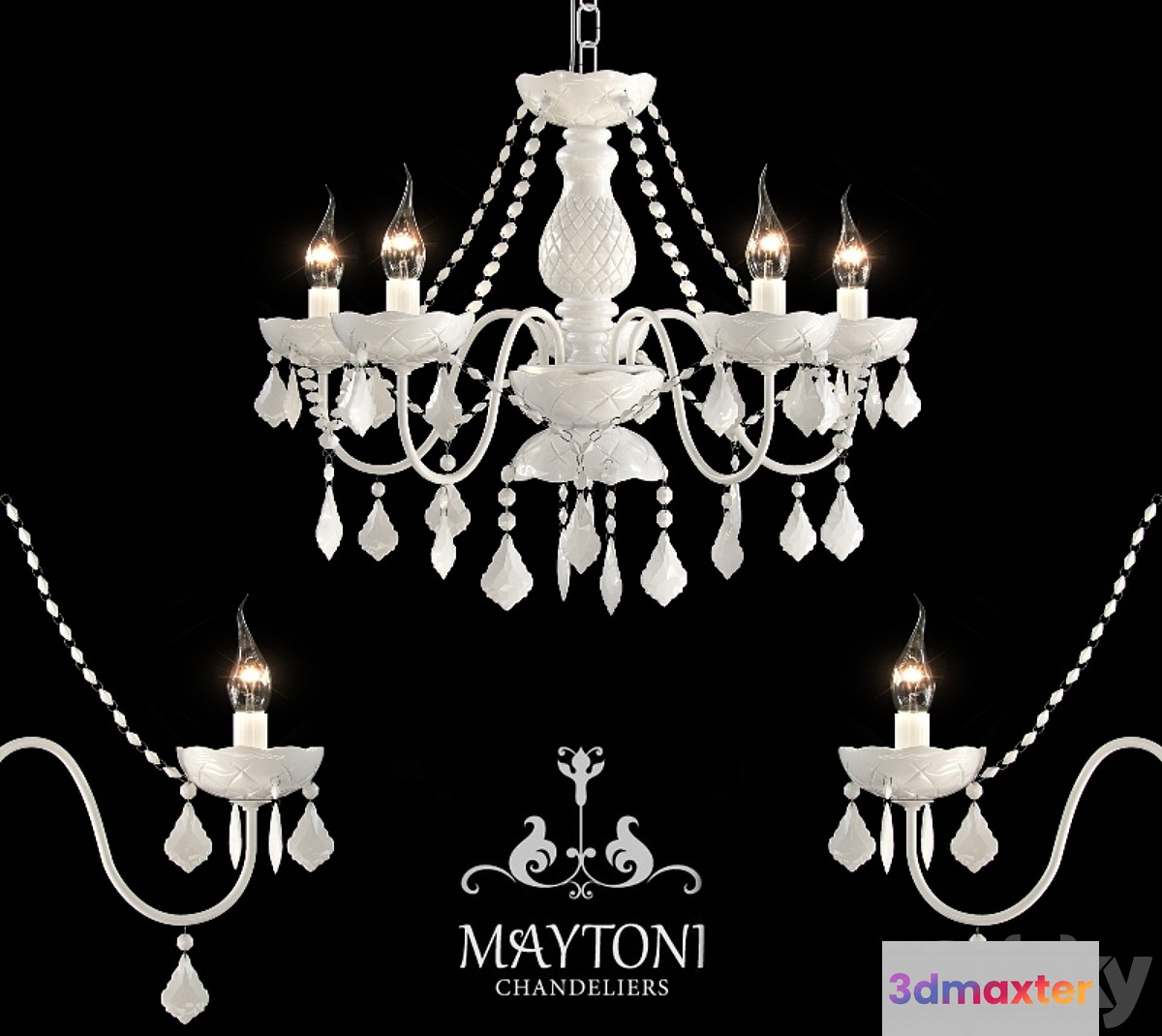 Chandelier Maytoni ARM220-05-W - No.2