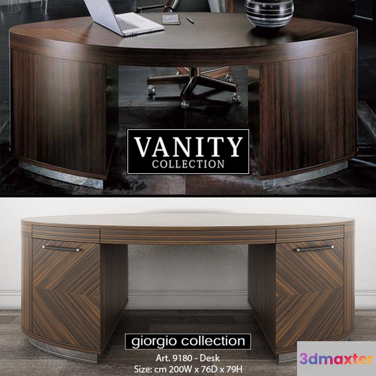 GIORGIO COLLECTION Vanity - Art. 9180 - Desk