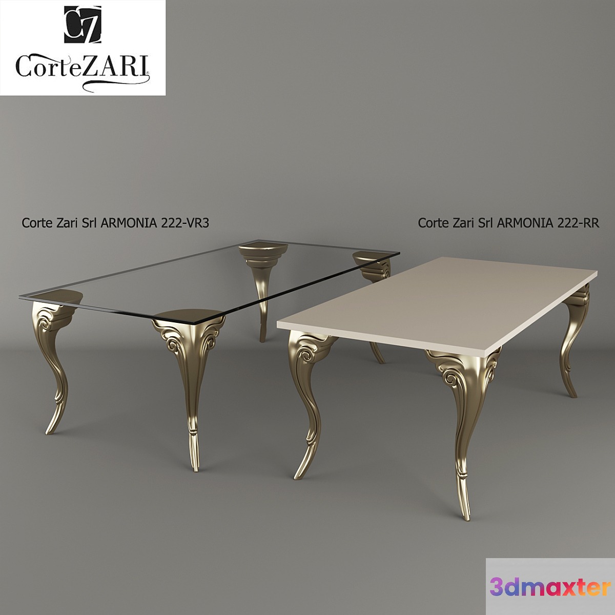 Table Corte Zari Srl ARMONIA 3D Max