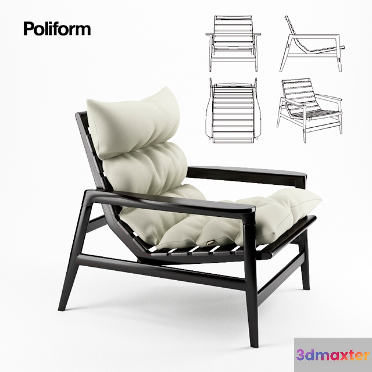 Ipanema by Poliform - No.2 3D Max