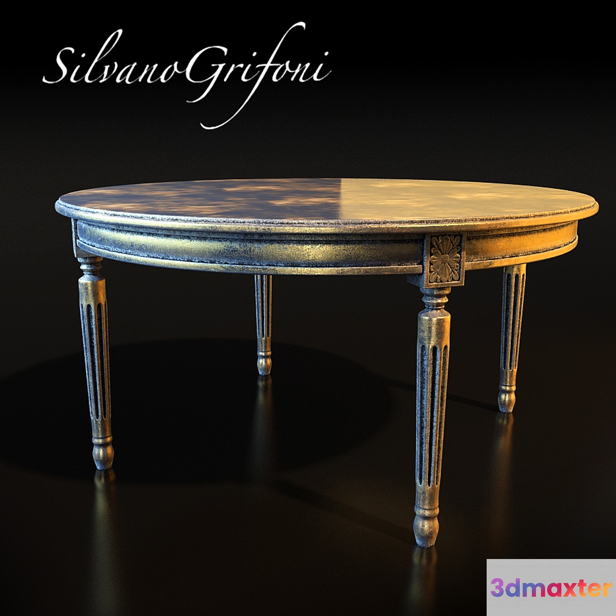 Table Silvano Grifoni - No.3 3D Max