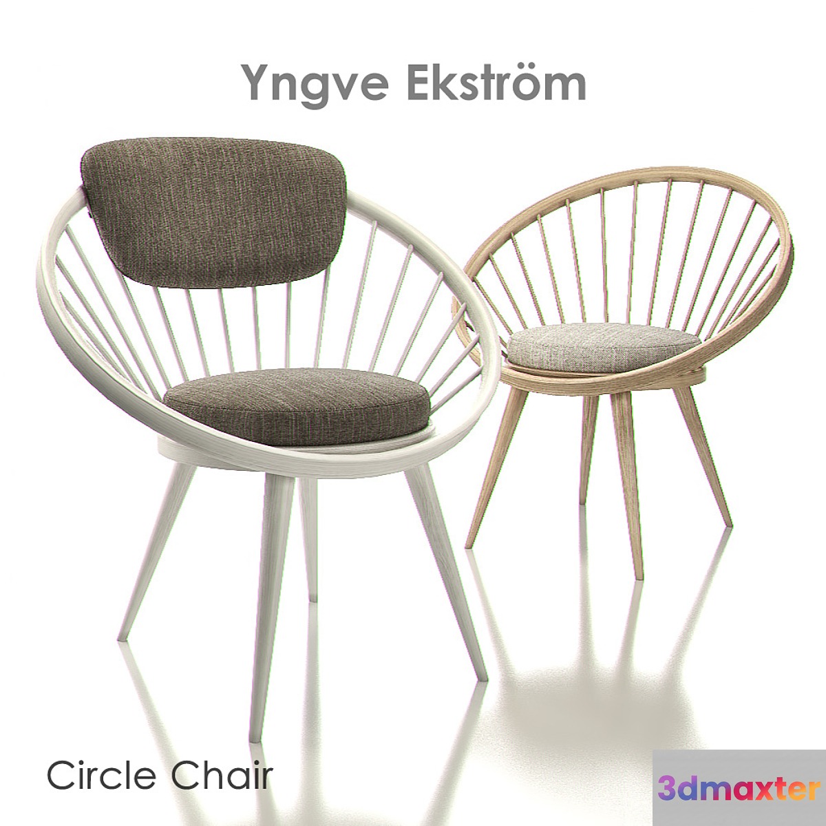 YNGVE EKSTROM CIRCLE Chairs - No.2 3D Max