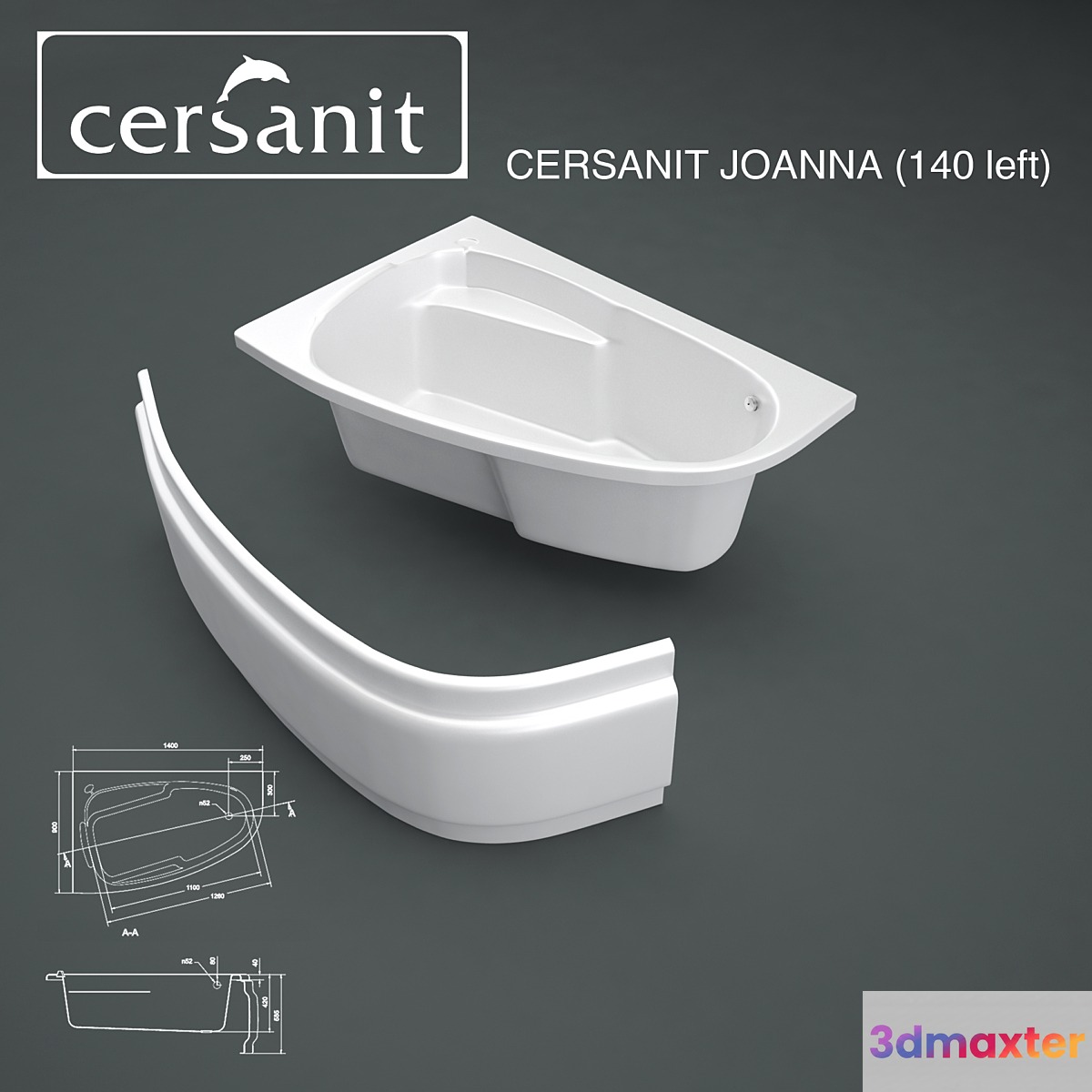 Cersanit Joanna 140 left