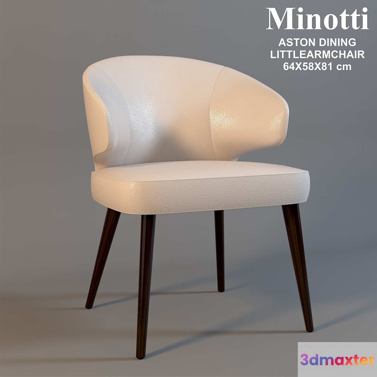 Minotti ASTON DINING LITTLEARMCHAIR