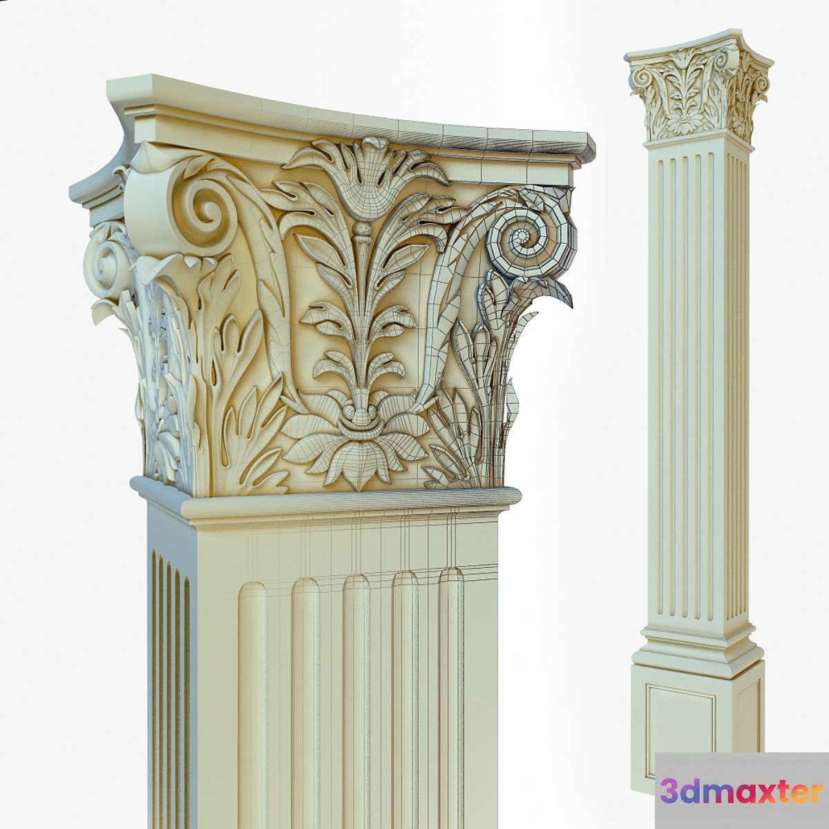 Column - No.4 3D Max